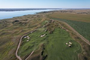 Sutton Bay 4th Aerial Fairway